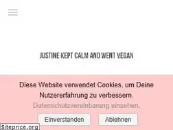 Sites similar to justinekeptcalmandwentvegan.com