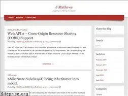 Sites similar to justinemathews.com