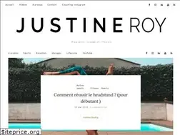 Sites similar to justineroy.com
