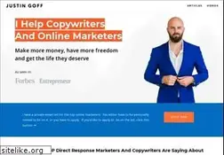 Sites similar to justingoff.com