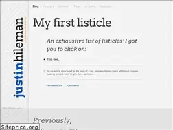Sites similar to justinhileman.info