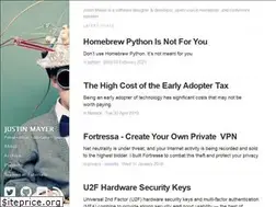 Sites similar to justinmayer.com