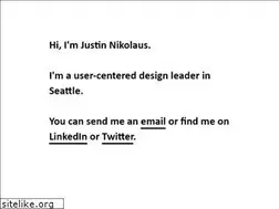Sites similar to justinnikolaus.com