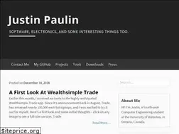 Sites similar to justinpaulin.com