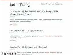 Sites similar to justinpealing.me.uk