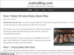 Sites similar to justinsblog.com