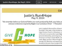 Sites similar to justinsrun4hope.com