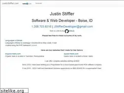 Sites similar to justinstiffler.com