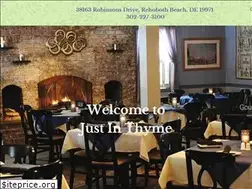 Sites similar to justinthymerestaurant.com