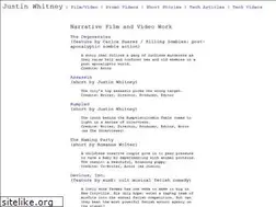 Sites similar to justinwhitney.com