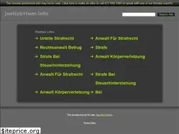Sites similar to justizirrtum.info