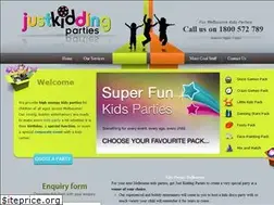 Sites similar to justkiddingparties.com.au