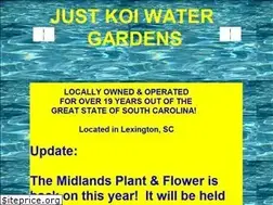 Sites similar to justkoiwatergardens.com