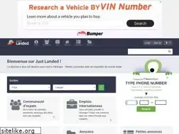 Sites similar to justlanded.be