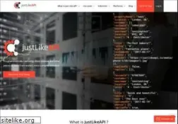 Sites similar to justlikeapi.io