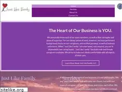 Sites similar to justlikefamilyllc.com