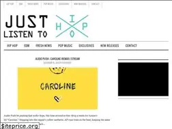 Sites similar to justlistenhiphop.com