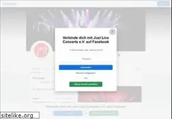 Sites similar to justliveconcerts.de