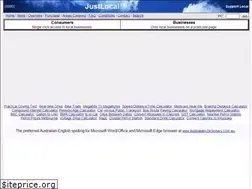 Sites similar to justlocal.com.au