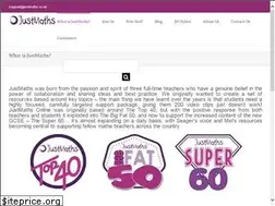 Sites similar to justmaths.co.uk