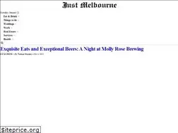 Sites similar to justmelbourne.com.au