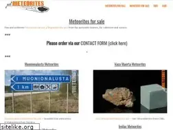 Sites similar to justmeteorites.com
