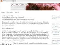 Sites similar to justmydinner.com