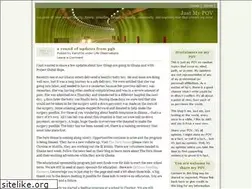 Sites similar to justmypov.wordpress.com