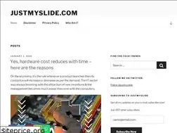 Sites similar to justmyslide.com