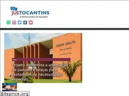 Sites similar to justocantins.com.br