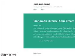 Sites similar to justonedonna.com