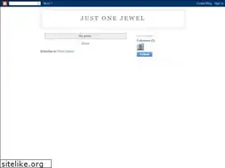 Sites similar to justonejewel.blogspot.com