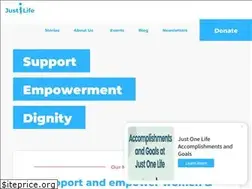Sites similar to justonelife.org