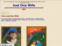 Sites similar to justonewife.com