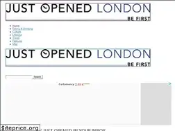 Sites similar to justopenedlondon.com