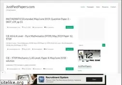 Sites similar to justpastpapers.com