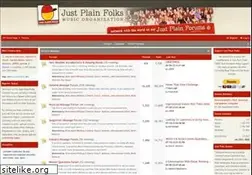 Sites similar to justplainfolks.org