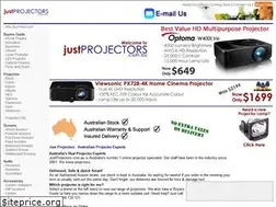 Sites similar to justprojectors.com.au