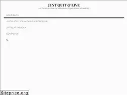 Sites similar to justquitthing.com