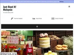 Sites similar to justrentitmalaysia.com