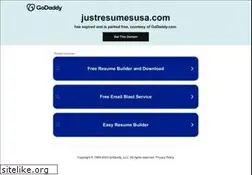 Sites similar to justresumesusa.com