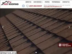 Sites similar to justroofingmaine.com