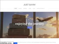 Sites similar to justsayin.ca
