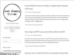 Sites similar to justsimplycode.com