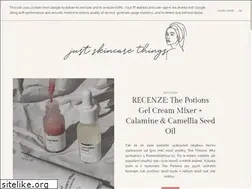 Sites similar to justskincarethings.cz