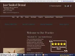 Sites similar to justsmilesdentalmansfield.com