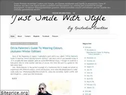 Sites similar to justsmilewithstyle.blogspot.com