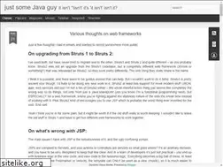 Sites similar to justsomejavaguy.blogspot.com