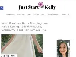 Sites similar to juststartwithkelly.com