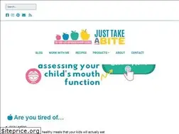 Sites similar to justtakeabite.com